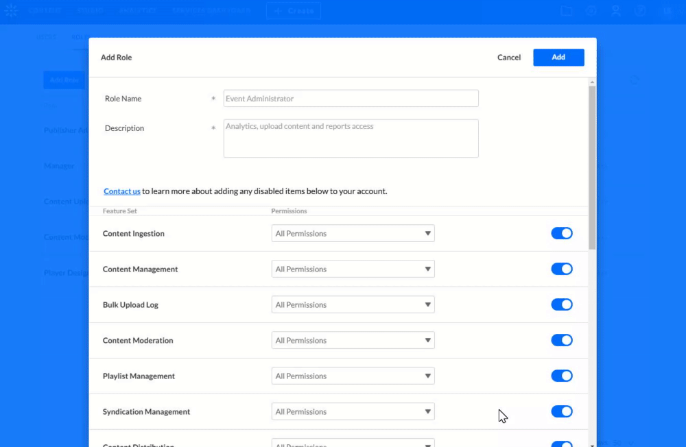 Roles y permisos de usuario en KMC – Soporte y Manuales de administración