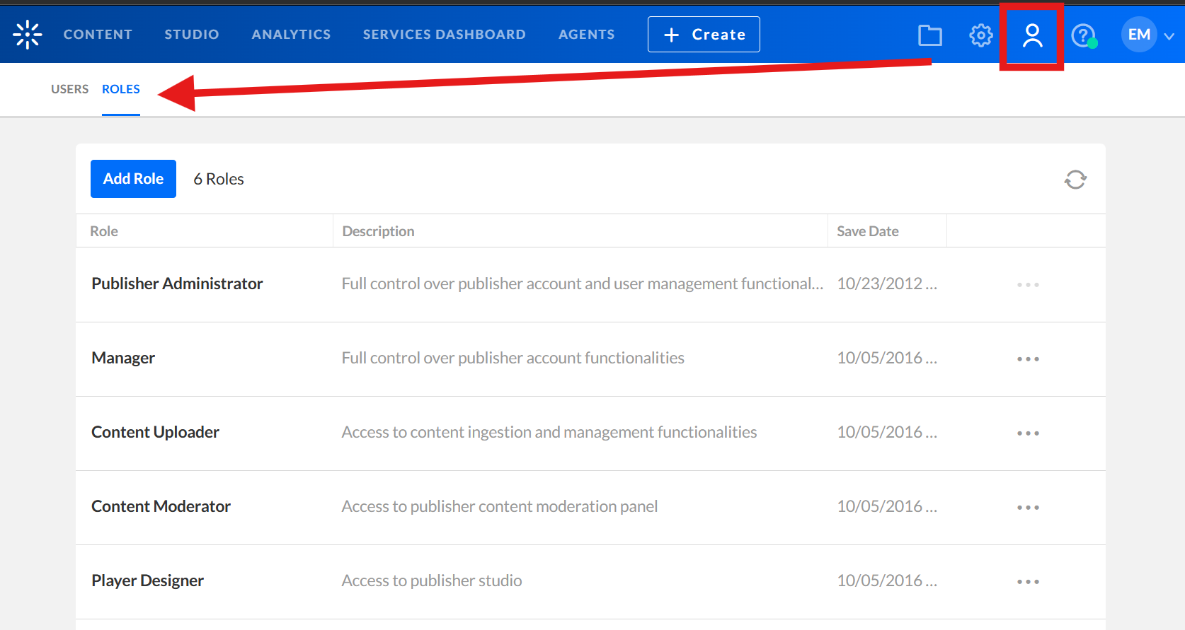 Roles y permisos de usuario en KMC – Soporte y Manuales de administración